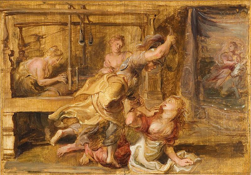 Peter Paul Rubens Pallas and Arachne china oil painting image